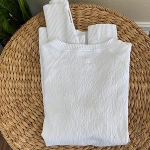 Lululemon white sweater